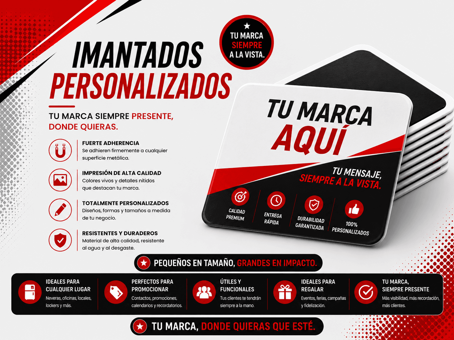 Imantado personalizado