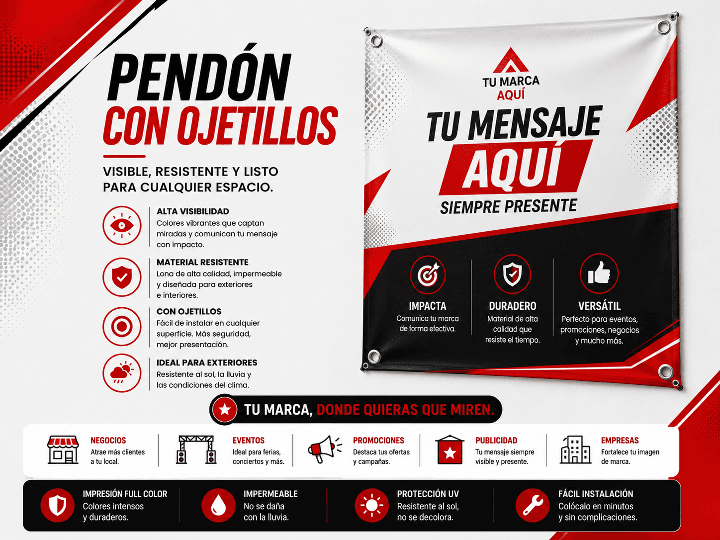 Pendones